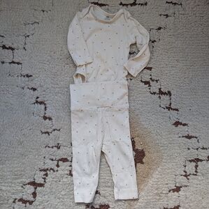 H&M Cream Kids Matching Set